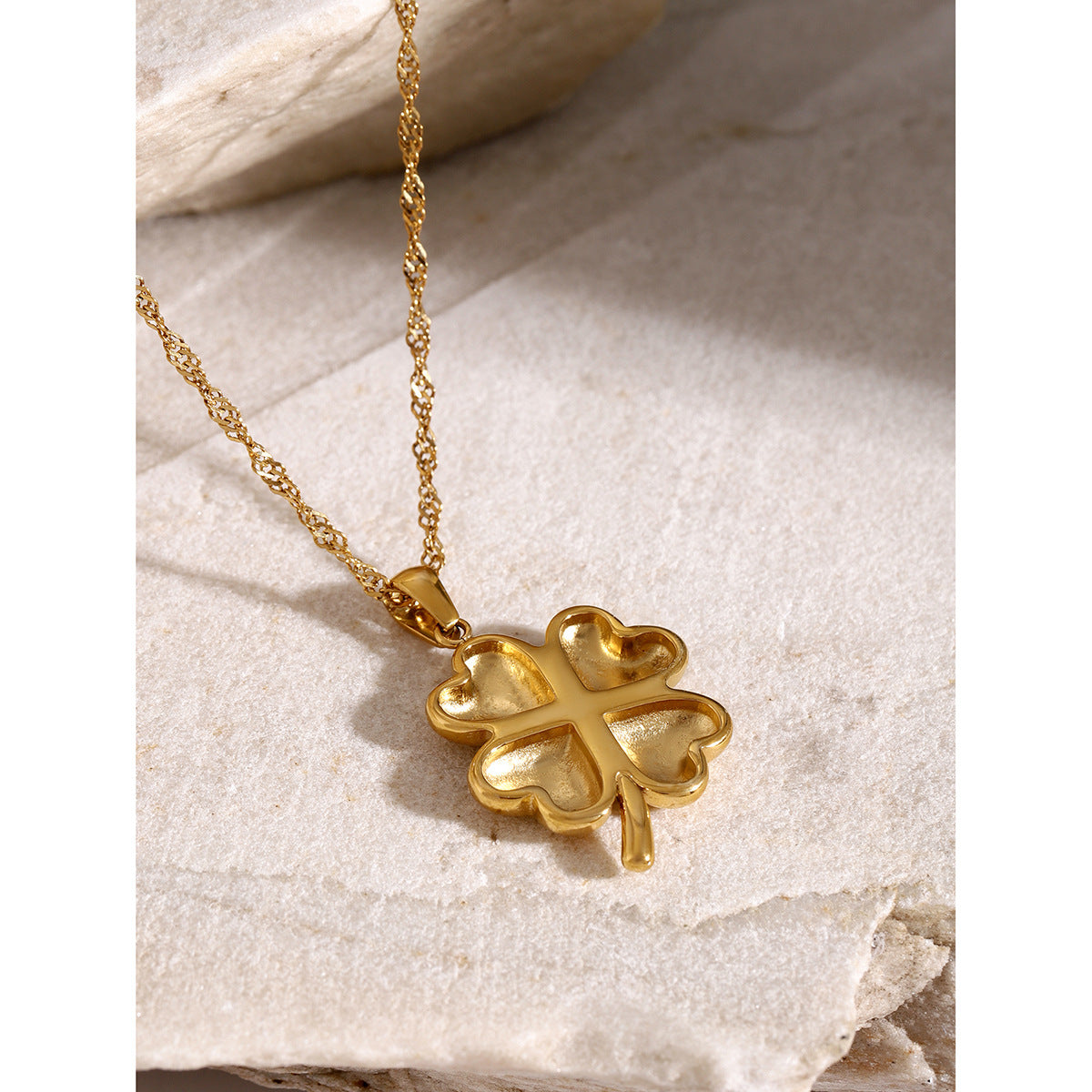 Four Leaf Clover Pendant Necklace