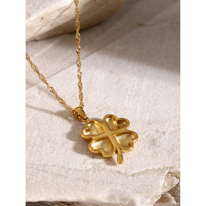Four Leaf Clover Pendant Necklace