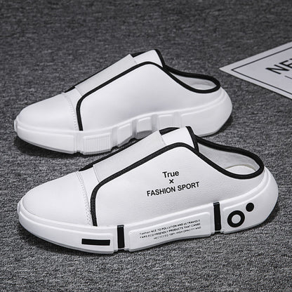 Breathable Slip-On White Loafers