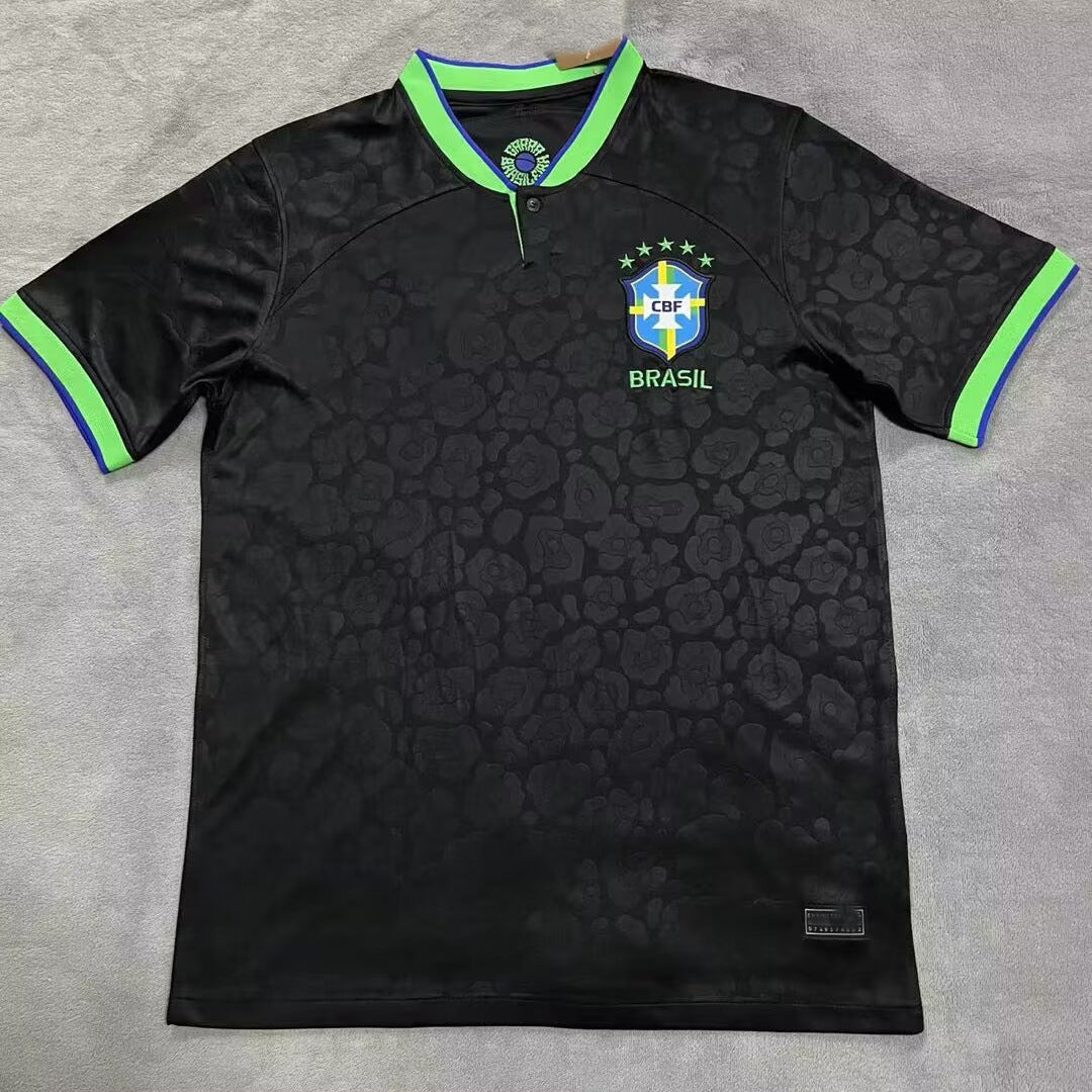 22-23 Brazil Black Special Neymar Short Sleeve Jersey