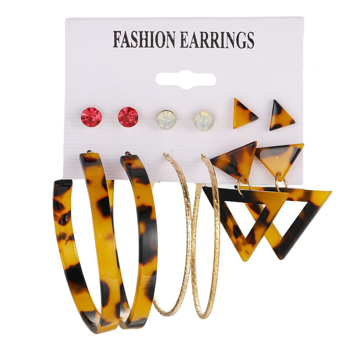 Bohemian Pearl Fringe Earring Set