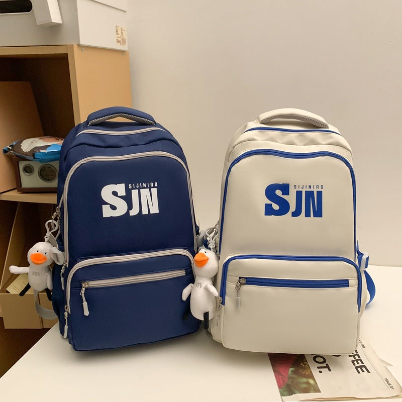 2-piece backpack new style school bag