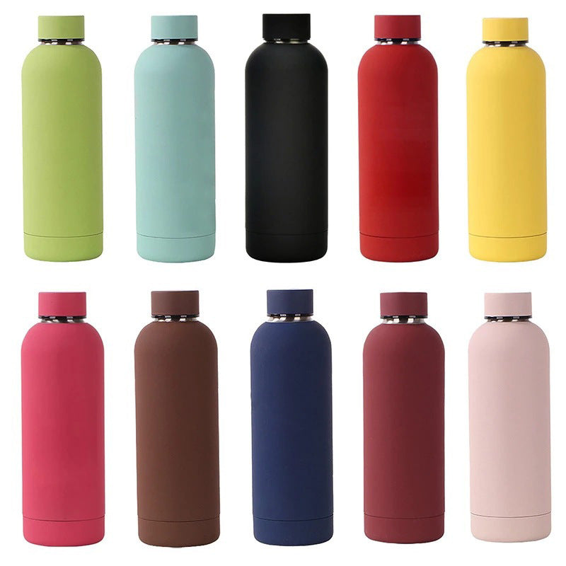 304 multi-capacity small mouth bottle stainless steel thermos cup