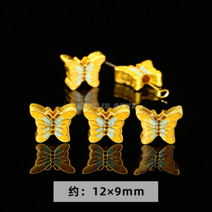 Ancient sand gold accessories loose beads