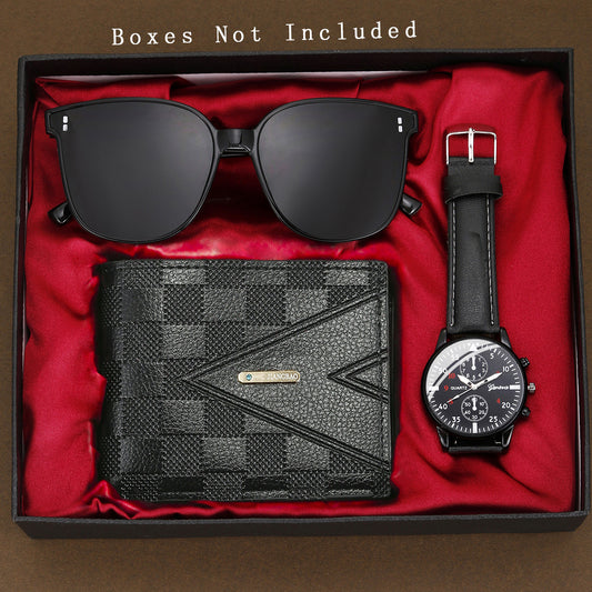 Belt Watch Wallet Sunglasses Gift Box