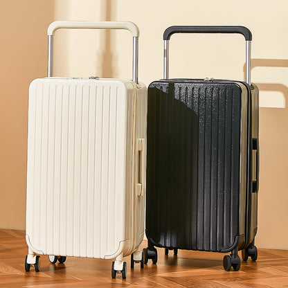 Handheld wide trolley suitcase