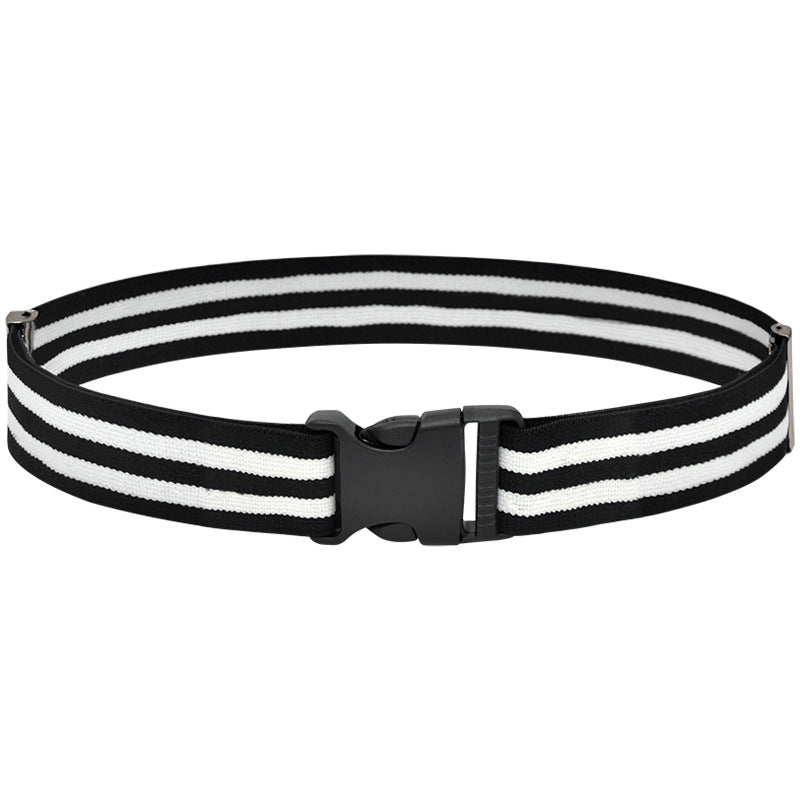 Elastic belt, adjustable