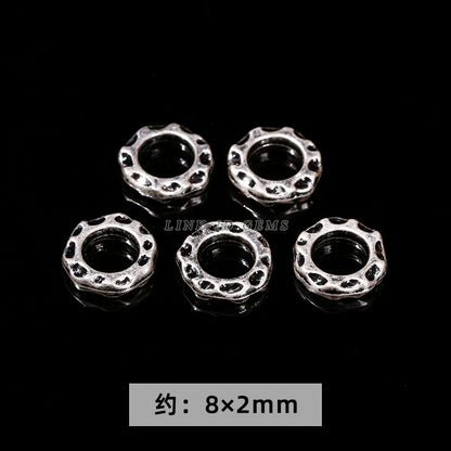 Alloy plated real antique silver accessories DIY hand