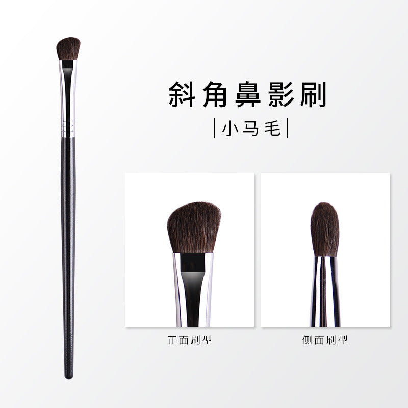 24-Piece Animal Hair Makeup Brush Set
