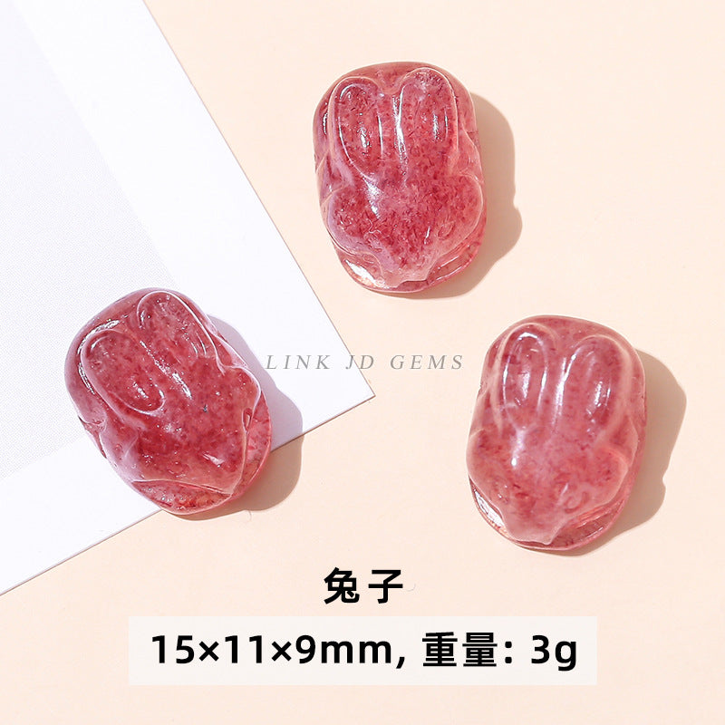 Fox Pixiu cat claw carving pendant