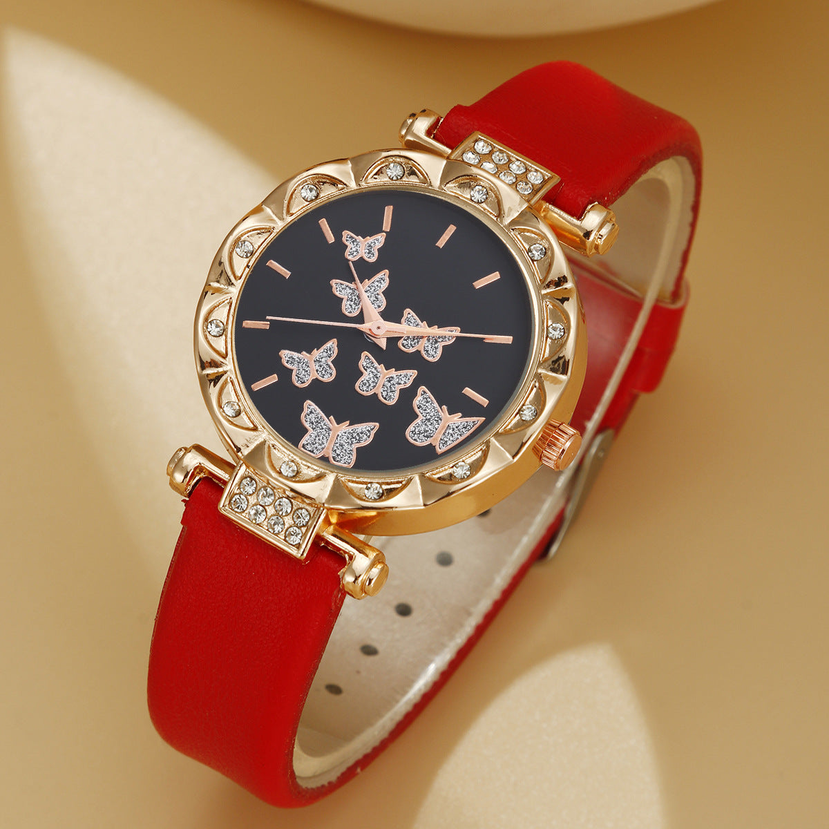 Watch Pearl Butterfly Love Jewelry Set