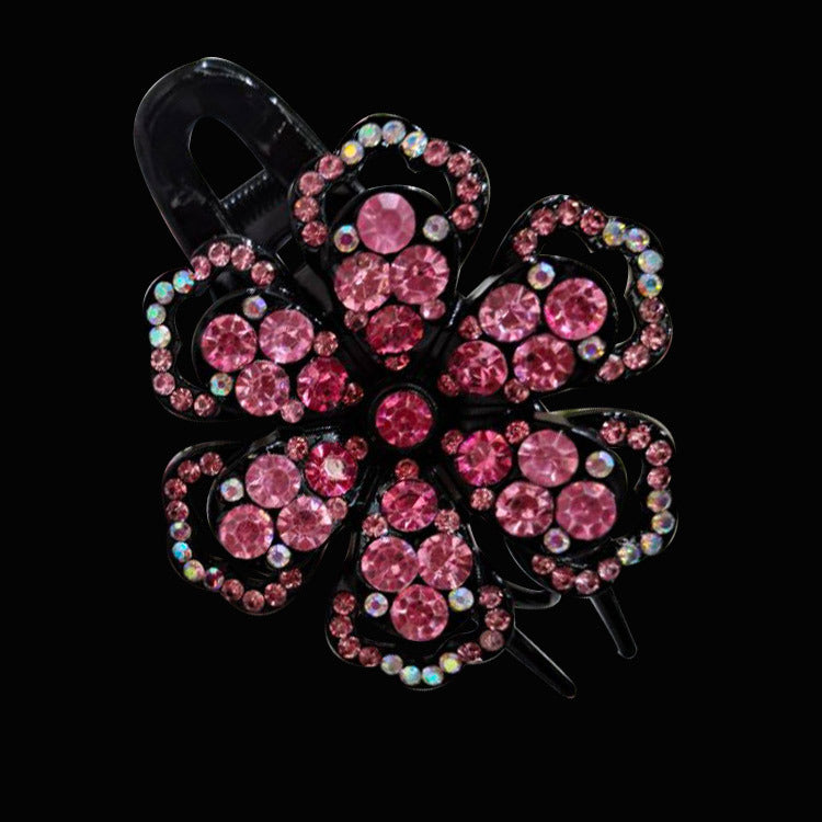 Elegant fixed pattern rhinestone hair accessories