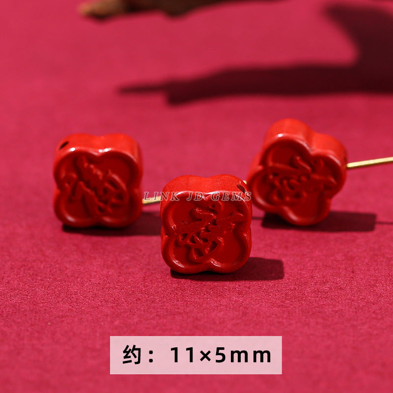 Emperor Sand Carving Accessories Lotus Pixiu Loose Beads