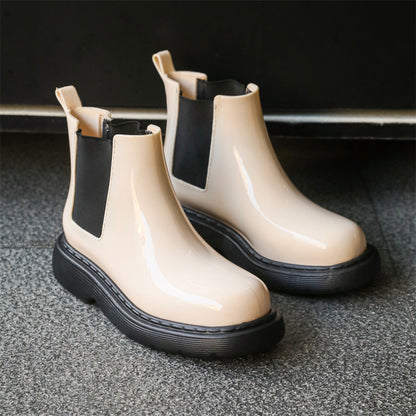 Casual rain boots work shoes women