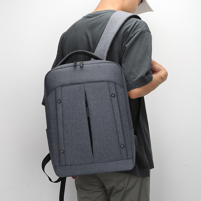 Computer bag multifunctional double backpack