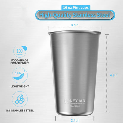 Printable logo convenient beer mug