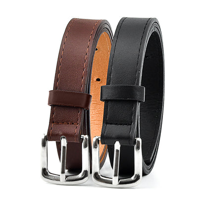 Fashion thin belt women's simple