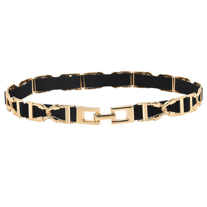 Pin buckle elastic elastic belt