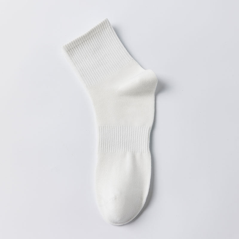 Calcetines de media pantorrilla finos y transpirables para hombre de negocios 