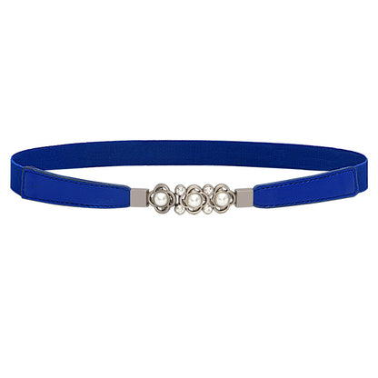 fashion Black elastic small belt