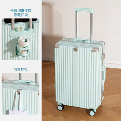 Custom pattern suitcase