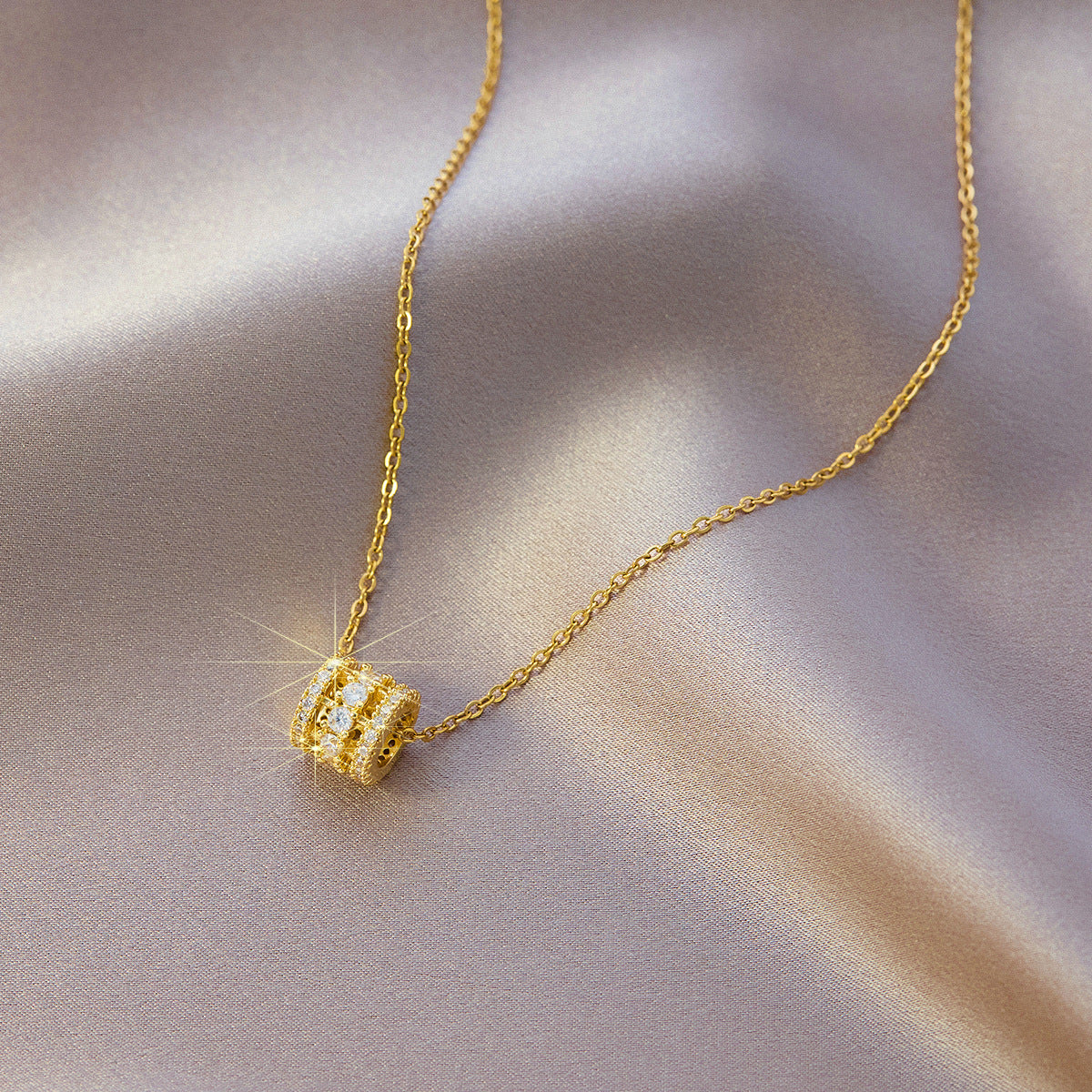 Titanium Steel Small Waist Necklace