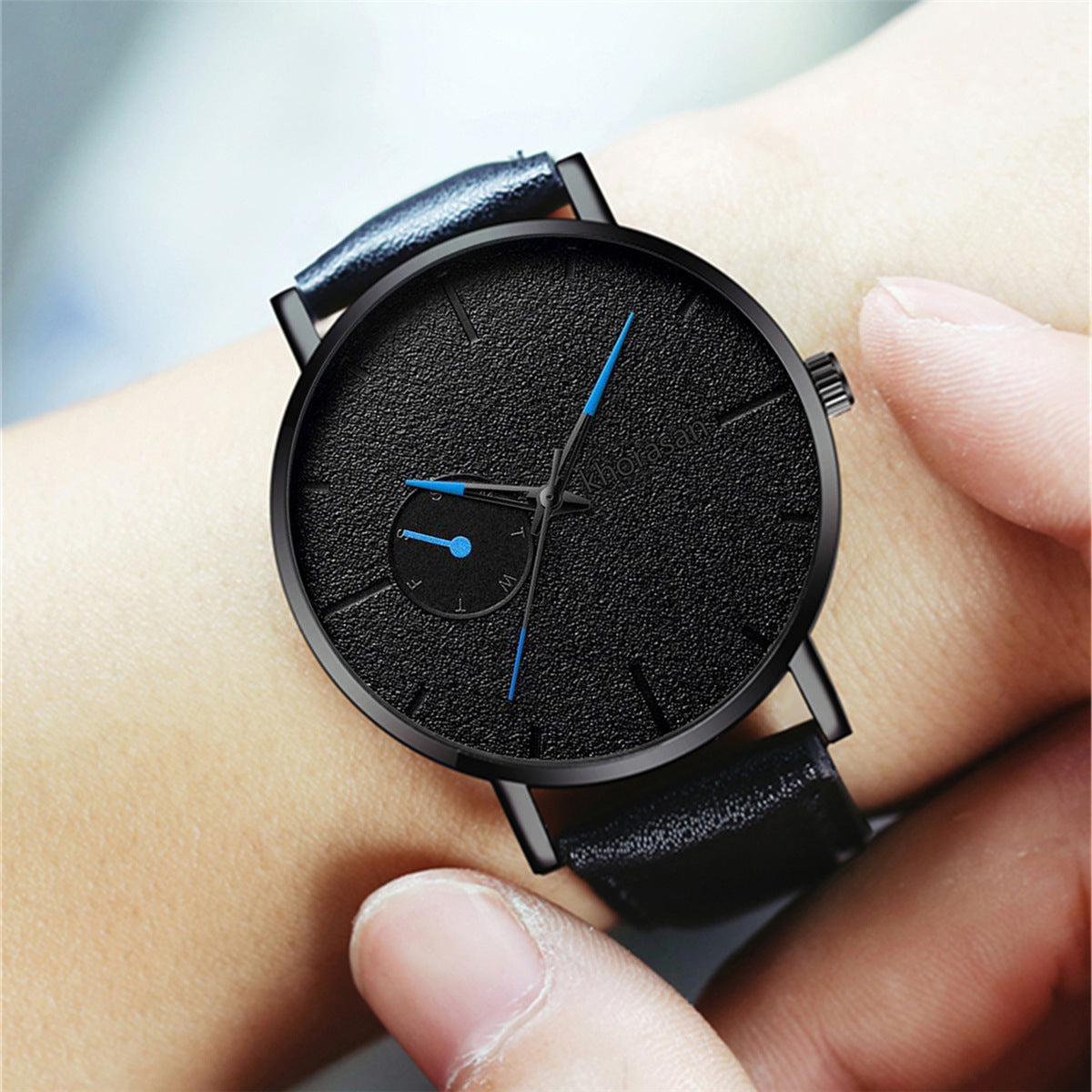 Versatile men's quartz watch set