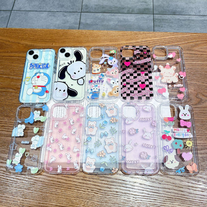 Apple 15 Pro Soda Series Cartoon Text Creative XR 13 Case