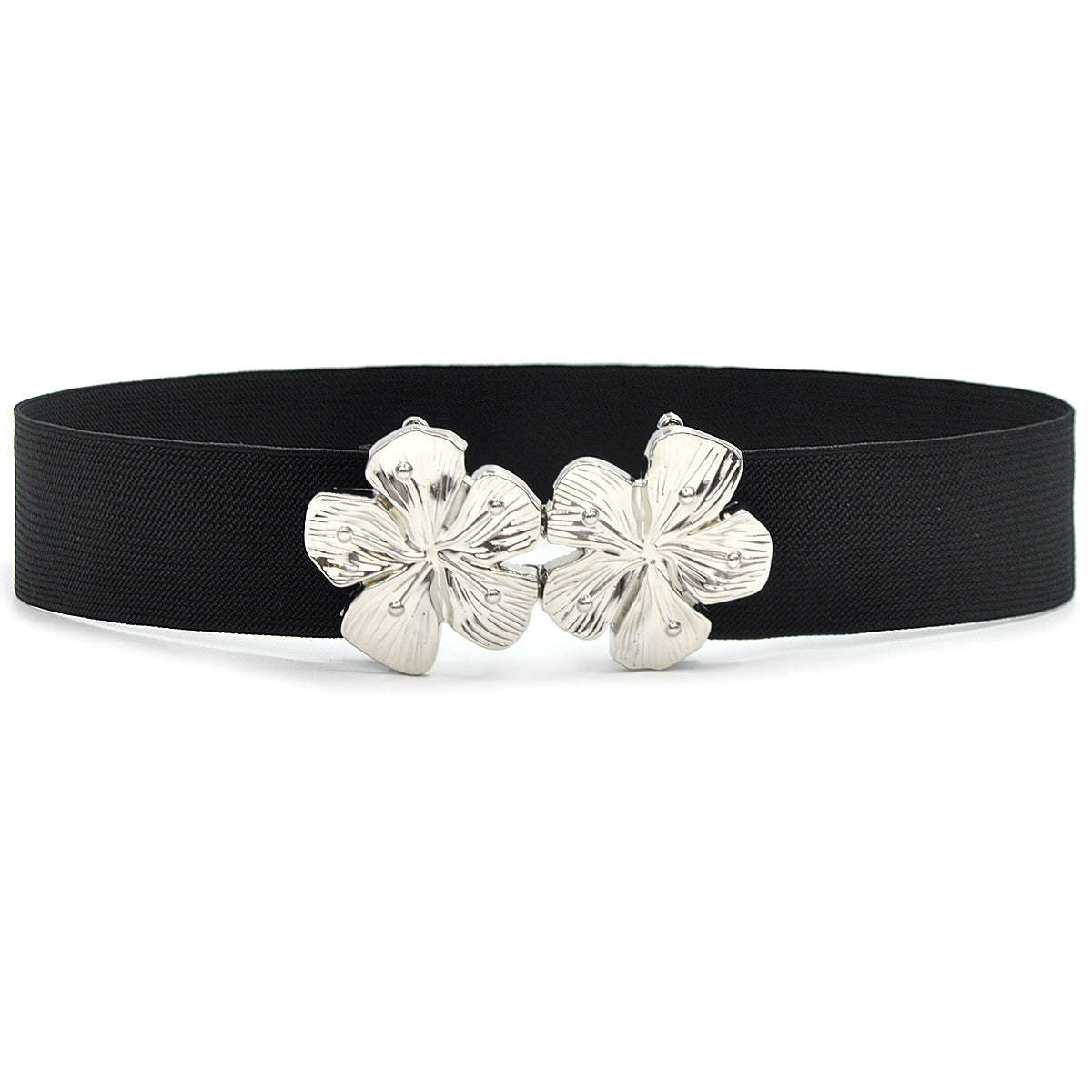 Simple pair of buckle belt women