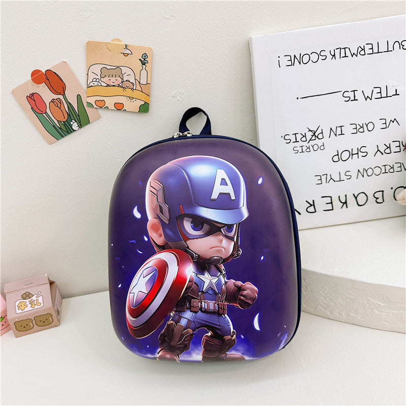 Eggshell kindergarten baby princess schoolbag