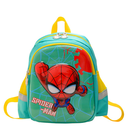 Children's cartoon spiderman backpack