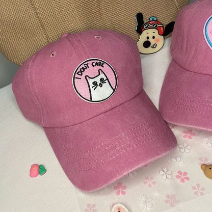 Heart Cat Duckbill Cap