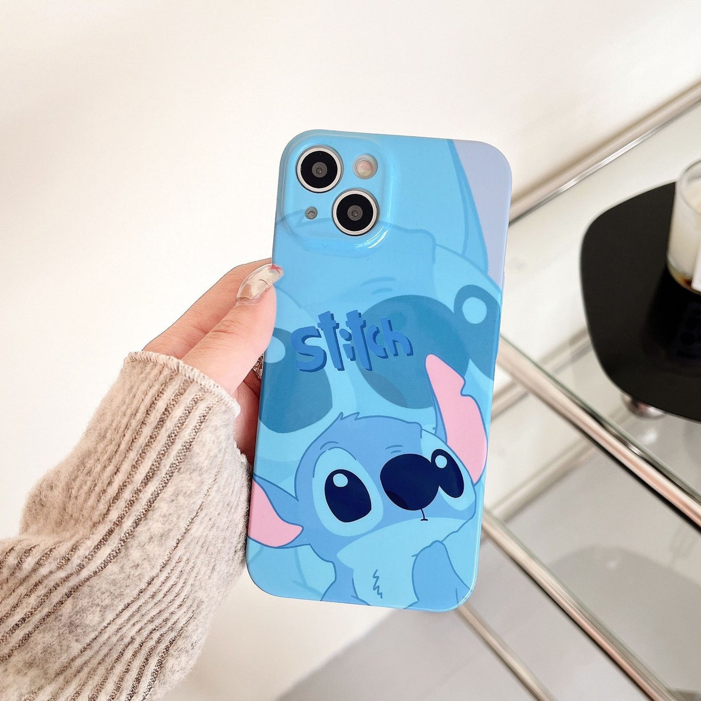 Donald Duck Film Case iPhone15 Pro 13 XR SpongeBob Couple Cover