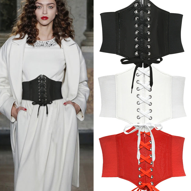 Decorative waist seal to show figure