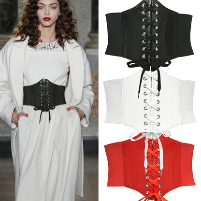 Decorative waist seal to show figure