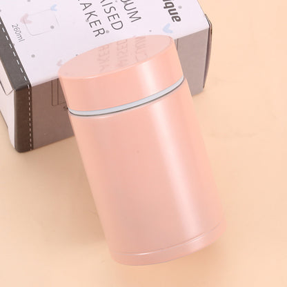 Small and wide mouth simple stew cup