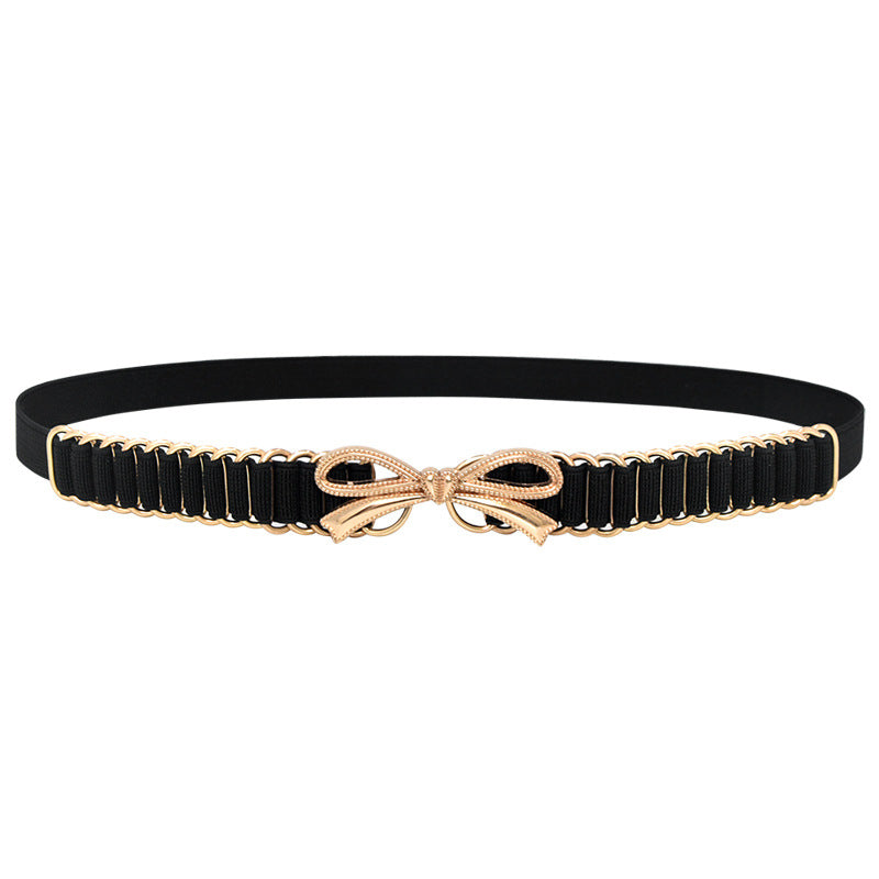 Elastic belt women's fine decoration trend