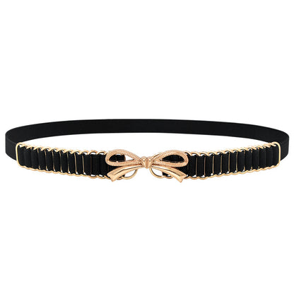 Elastic belt women's fine decoration trend