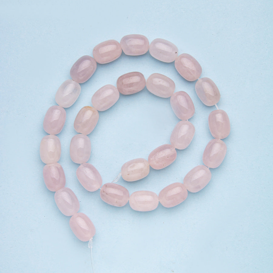 Contas de arroz ovais de cristal, contas soltas 