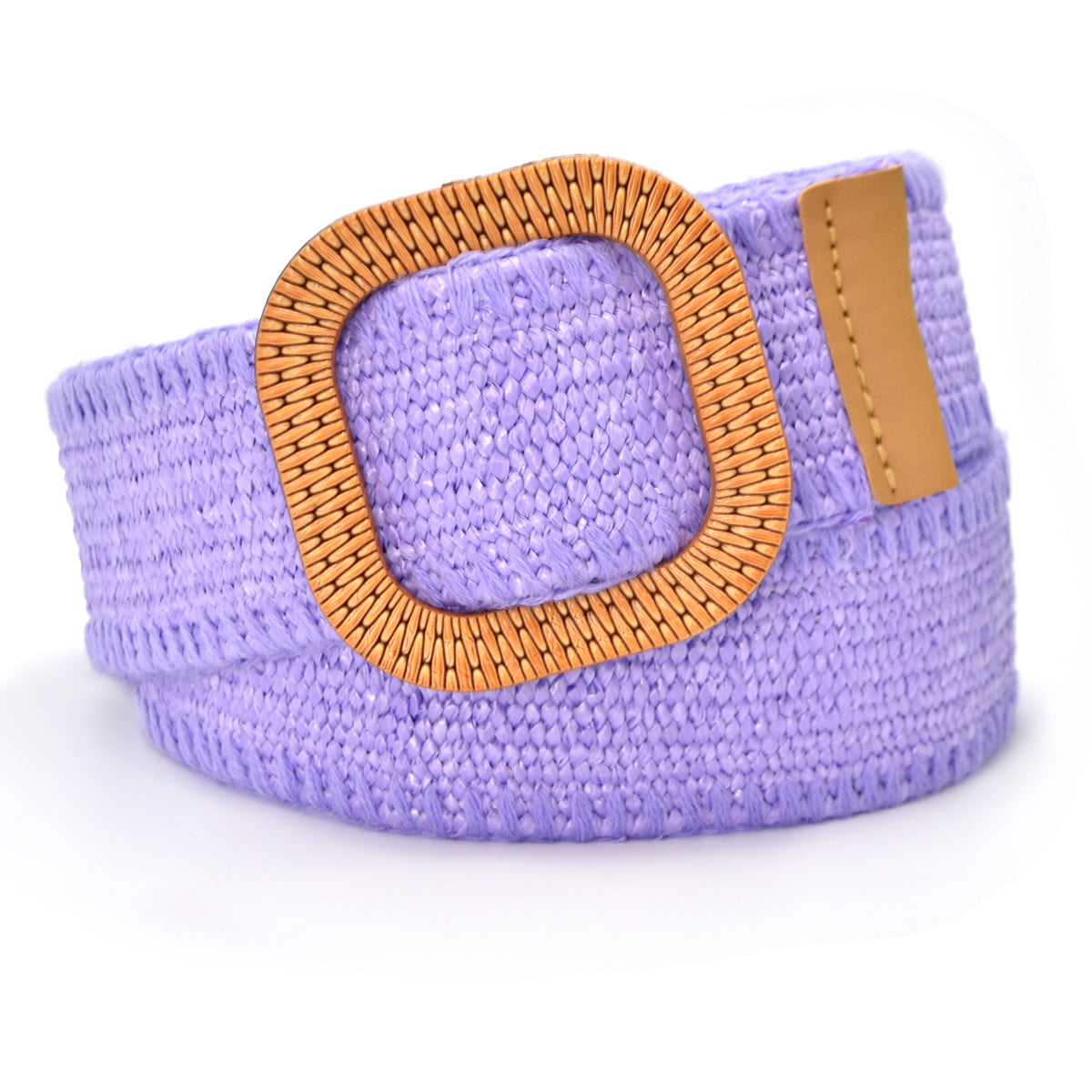 Pin buckle elastic versatile woven belt