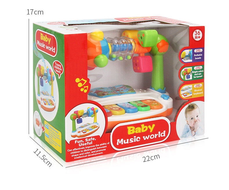 Educational Music Baby Electronic Piano Toy with Lights Singing Stories