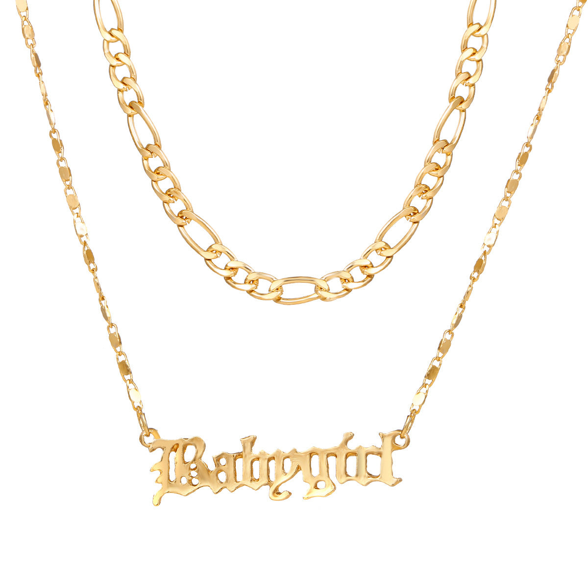 Babygirl Double-Layer Necklace