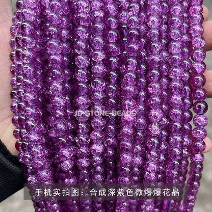 Exploding beads Loose beads Synthetic popping crystal beads