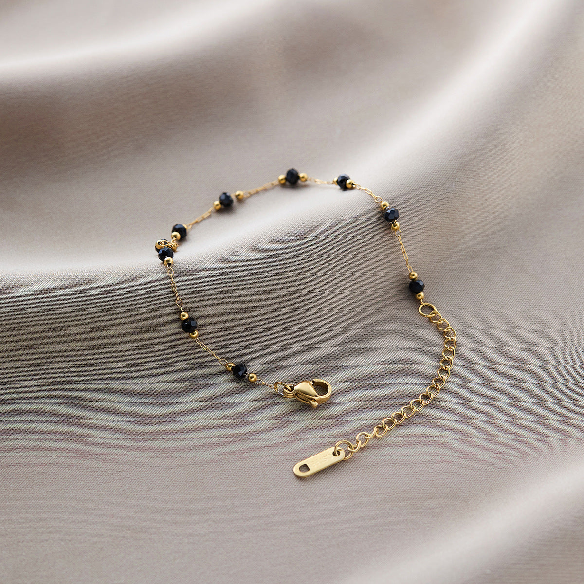 Titanium Steel Five-Leaf Clover Bracelet