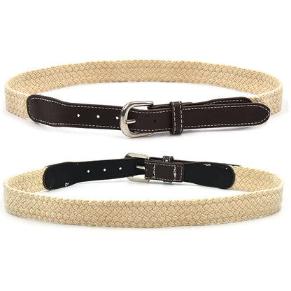 Casual woven belt