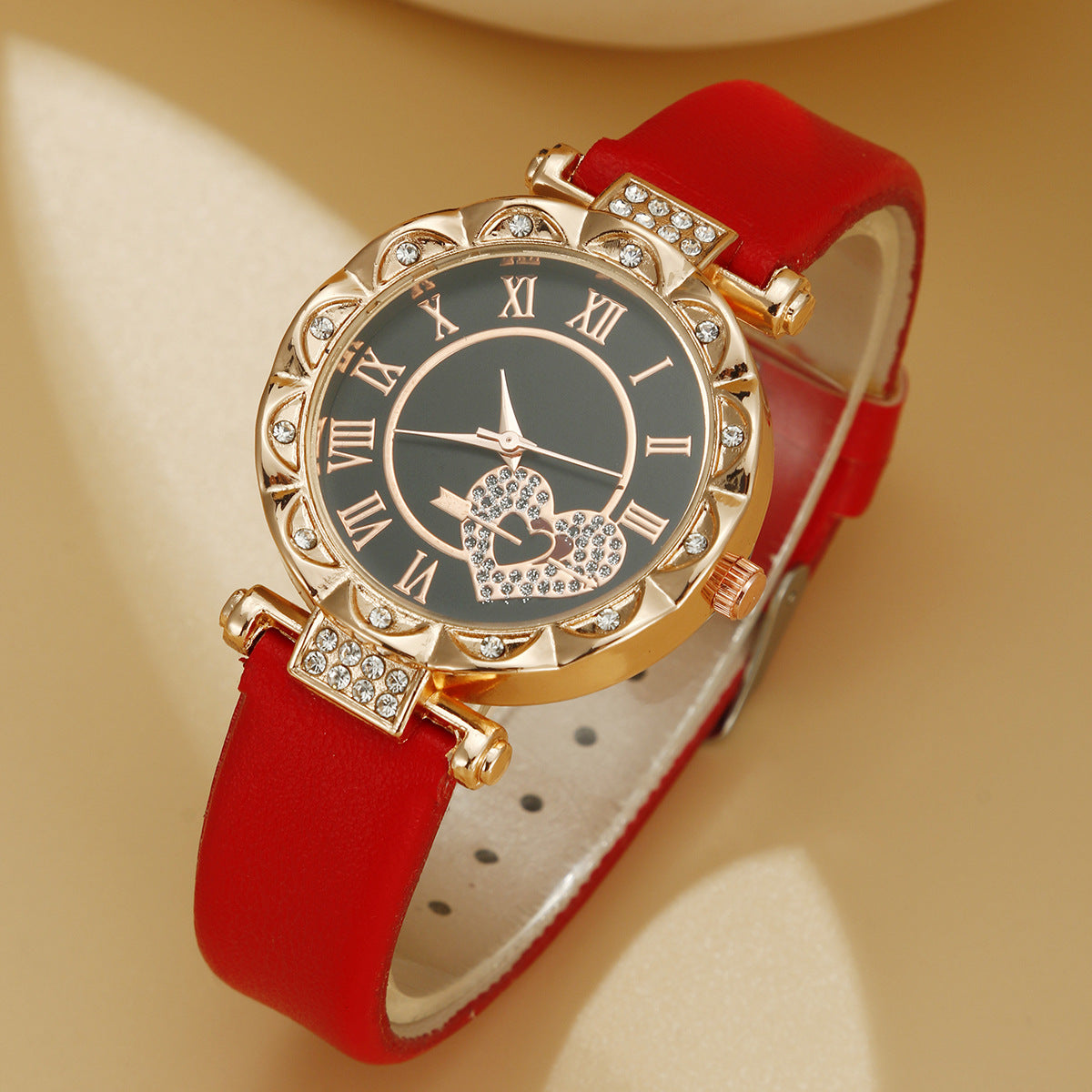 Fashion Watch Butterfly Pearl Jewelry Set