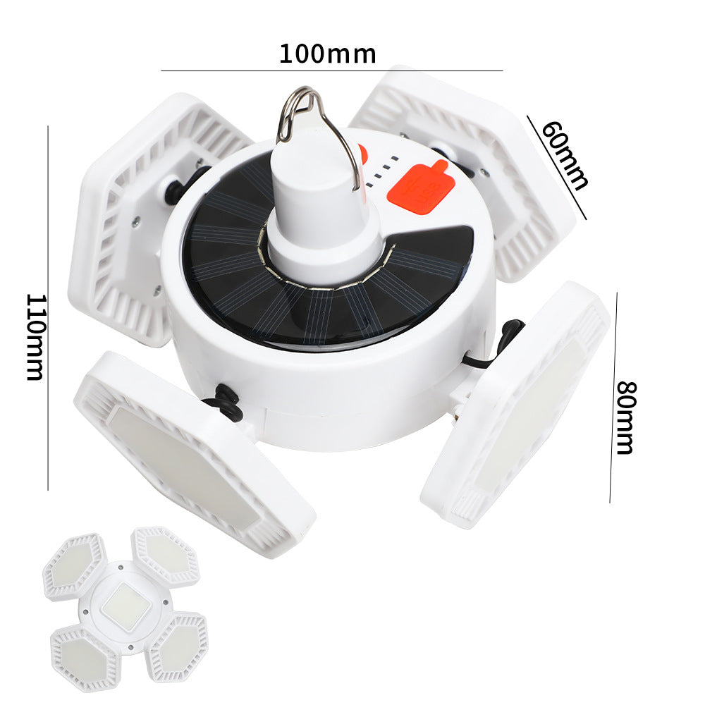 Solar flying saucer light LED highlight light