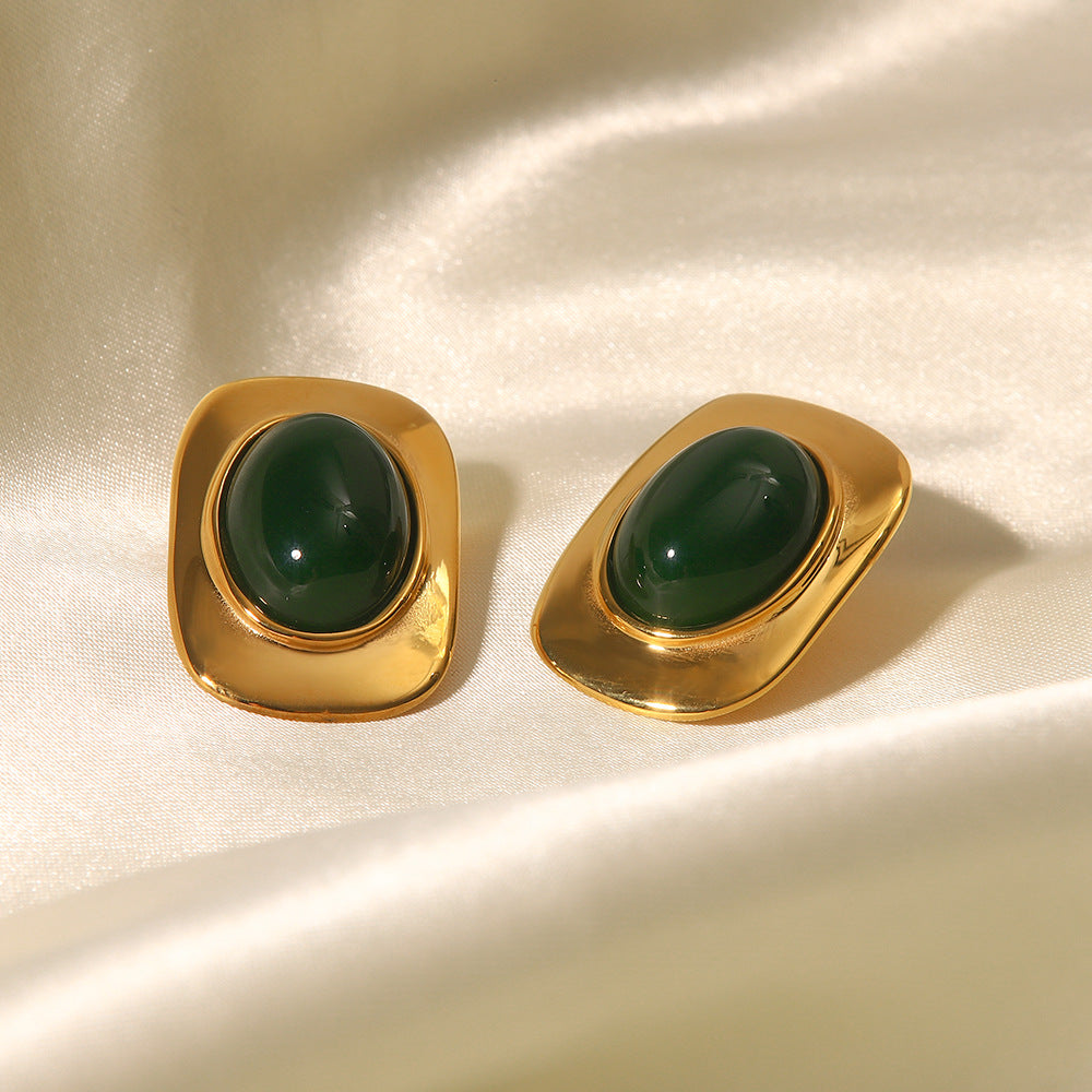 Oval Earrings