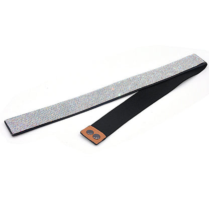 hot  sale Handmade rhinestone inlaid elastic waist seal