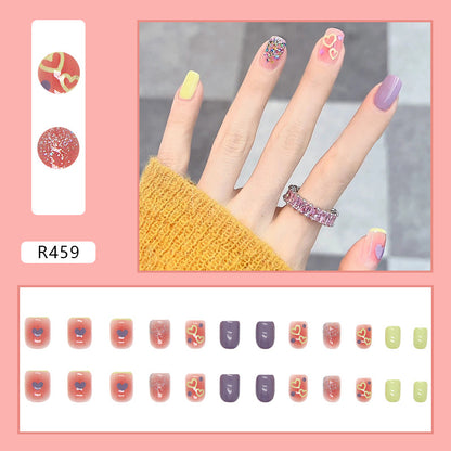 Fresh Nail Stickers Wearable Waterproof Premium